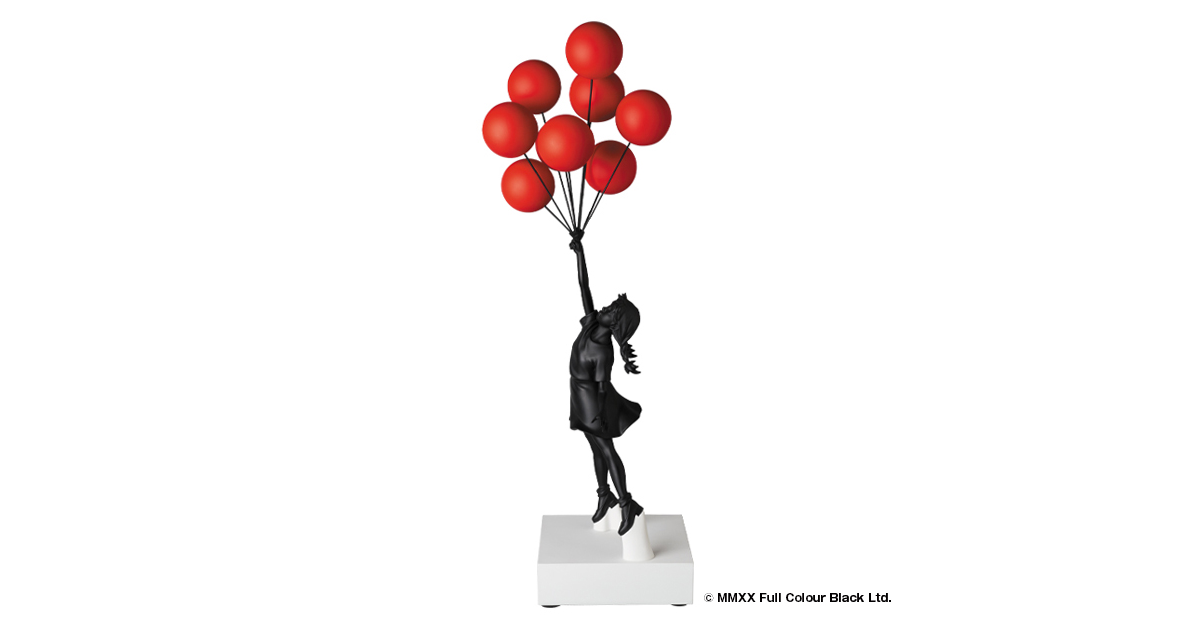 2月8日発売開始 Sync Flying Balloons Girl Red Balloons W Black