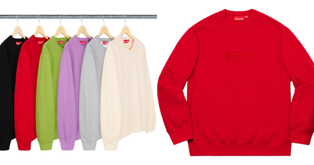 5月2日発売開始 Supreme ss Week10 Cutout Logo Crewneck シュプリーム 春夏 ウィークテン カットアウト ロゴ クルーネック 黒崎誠の資金ゼロから始める転売スクール