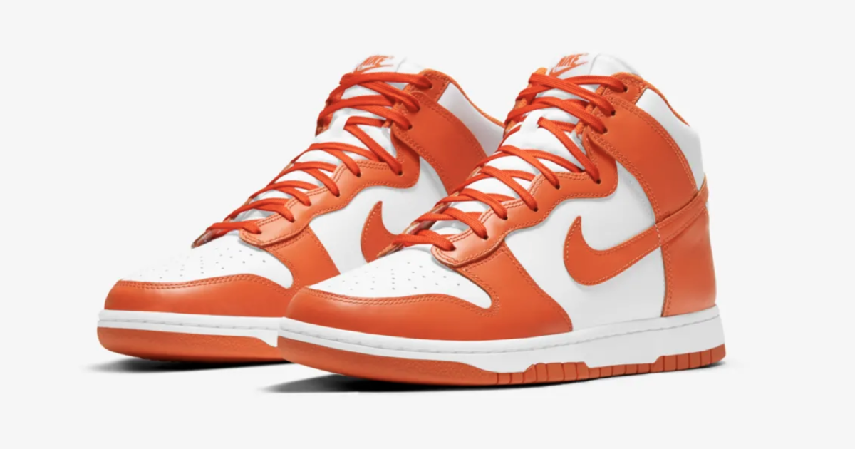 3月5日発売開始】NIKE DUNK HIGH “SYRACUSE / ORANGE BLAZE” ナイキ