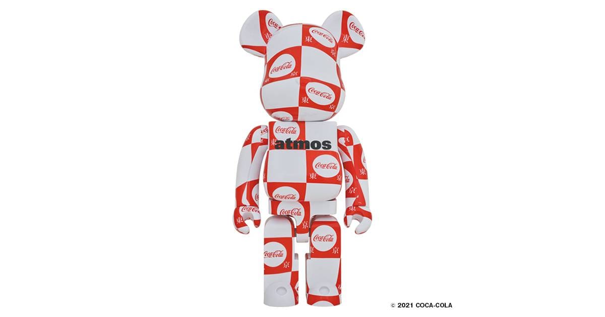 7月31日発売開始】BE@RBRICK atmos × Coca-Cola 1000％ 東京 ベアブリック アトモス コカ・コーラ |  黒崎誠の転売スクール