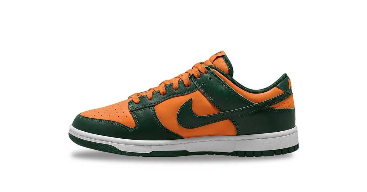 2022年発売開始】NIKE DUNK LOW “MIAMI HURRICANES” ナイキ ダンク