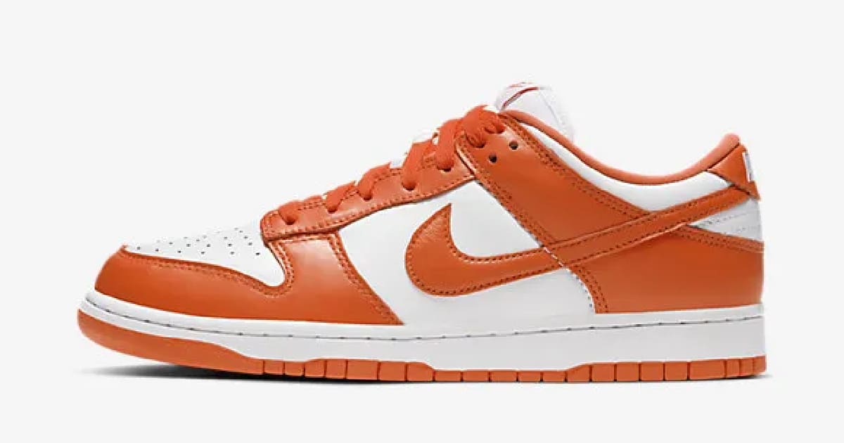 11月再発売開始】NIKE DUNK LOW SP ORANGE BLAZE SYRACUSE ナイキ