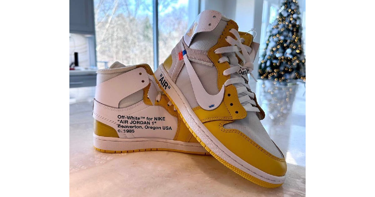 先取り情報】OFF-WHITE x NIKE JORDAN 1 “CANARY YELLOW” オフホワイト