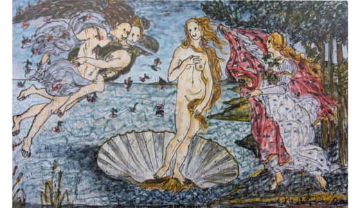【1月12日発売開始】MADSAKI Birth of Venus II（inspired by Sandro Botticelli）_P