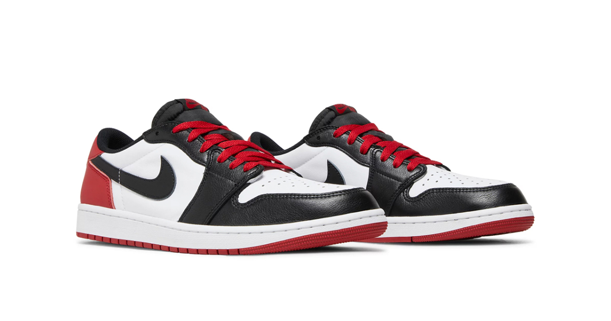 【7月28日販売開始】 NIKE AIR JORDAN 1 LOW OG “BLACK TOE