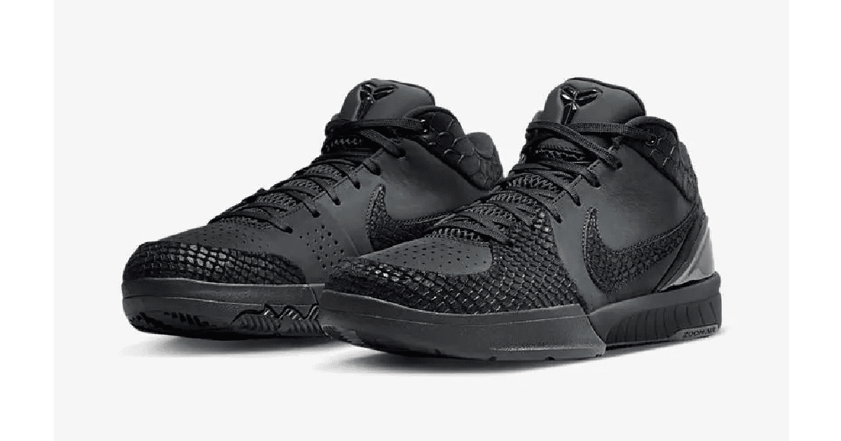 12月27日(水)発売開始】NIKE KOBE 4 PROTRO “BLACK” ナイキ コービー 4