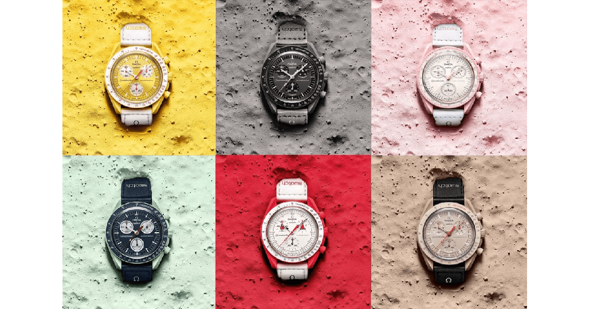 12月27日(水) 発売開始】OMEGA × Swatch BIOCERAMIC MoonSwatch オメガ