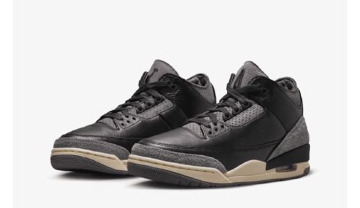 【8月27日(火)発売開始】A MA MANIÉRE × NIKE AIR JORDAN 3 “BLACK” ア・マ・マニエール× ナイキ エア ジョーダン 3 “ブラック”