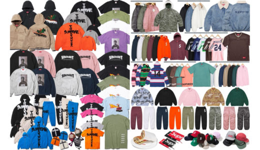 【9月28日(土)発売開始】SUPREME 2024FW WEEK6 × THRASHER シュプリーム 2024FW ウィーク6 × スラッシャー