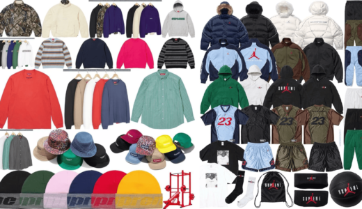 【10月5日(土)発売開始】SUPREME 2024FW WEEK7 × JORDAN シュプリーム 2024FW ウィーク7 × ジョーダン