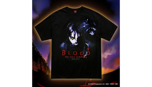 【11月21日(木)発売開始】 BLOOD THE LAST VAMPIRE × GEEKS RULE 10 SILKSCREEN PRINTING T SHIRT